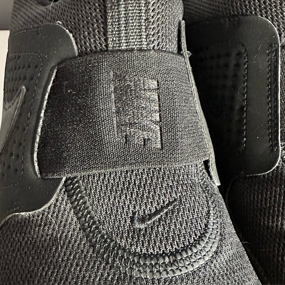 Nike - Women’s, Ad Comfort, Triple Black, Slip On, Sneakers, Size 10